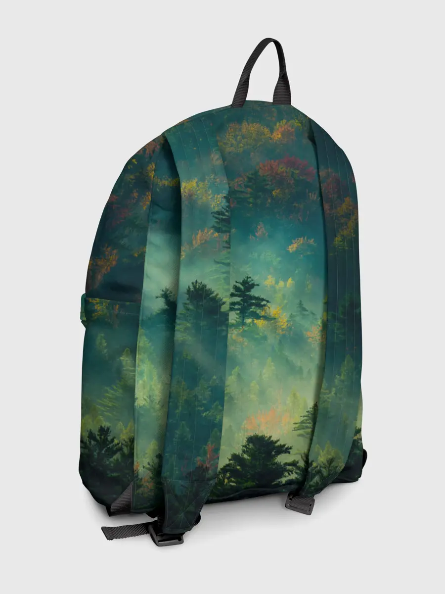 Рюкзак джинсовый / ПРИРОДА МОЙ ХРАМ