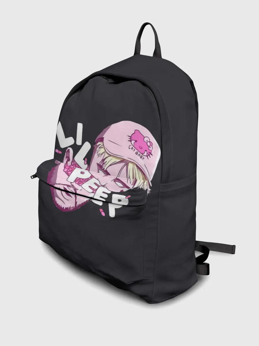 Рюкзак джинсовый / Лил Пип