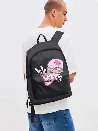 Рюкзак джинсовый / Лил Пип