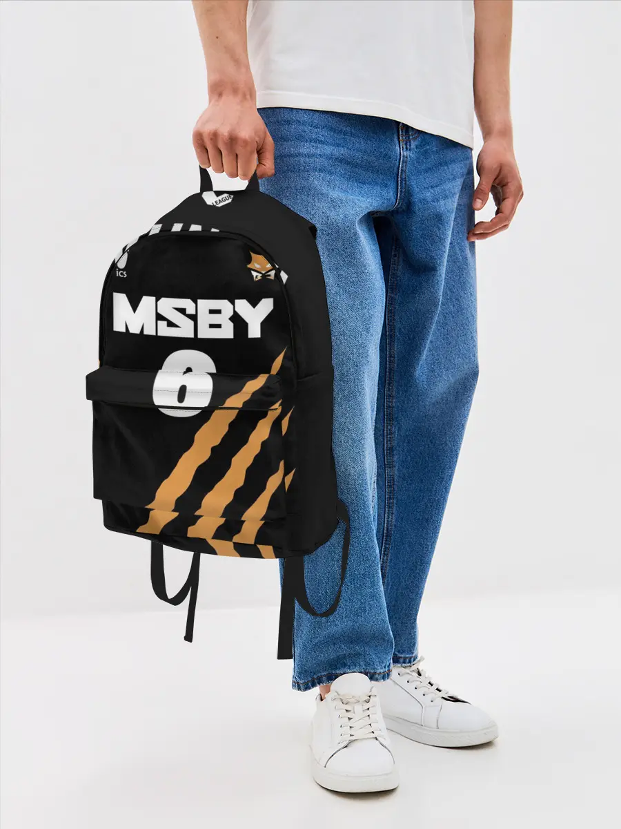 Рюкзак джинсовый / 6 | MSBY | BLACK JACKALS
