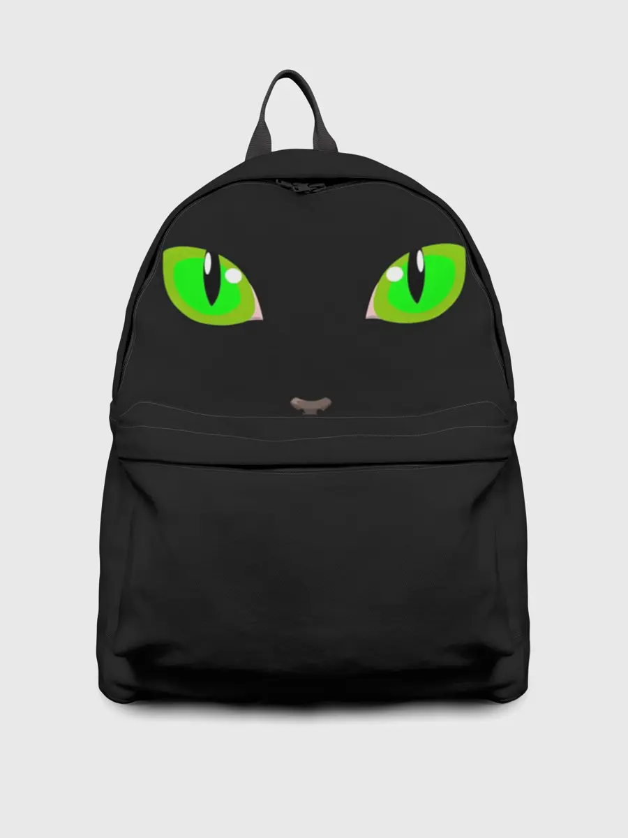 Рюкзак джинсовый / КОШАЧЬИ ГЛАЗКИ