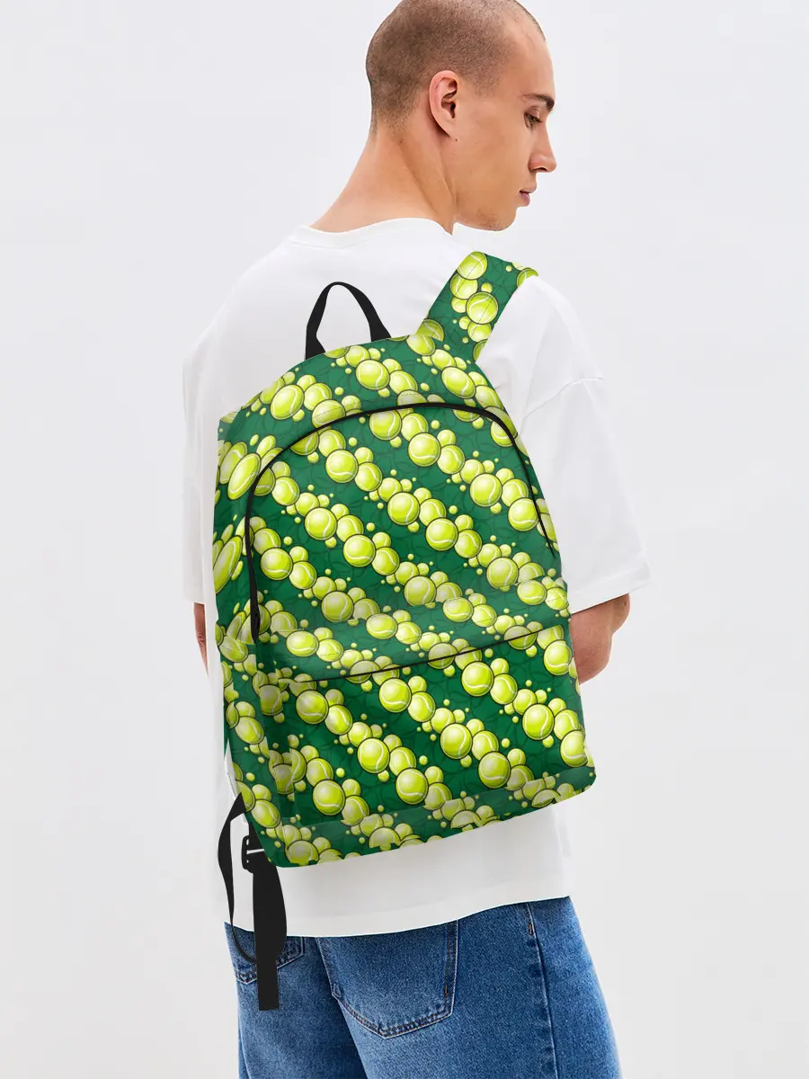 Рюкзак джинсовый / Теннисные Мячики