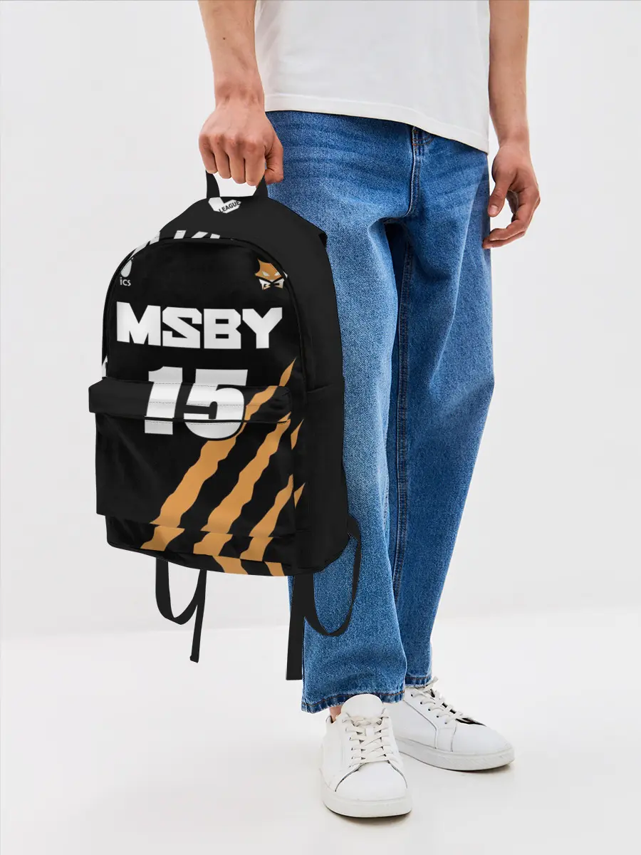 Рюкзак джинсовый / 15 | MSBY | BLACK JACKALS