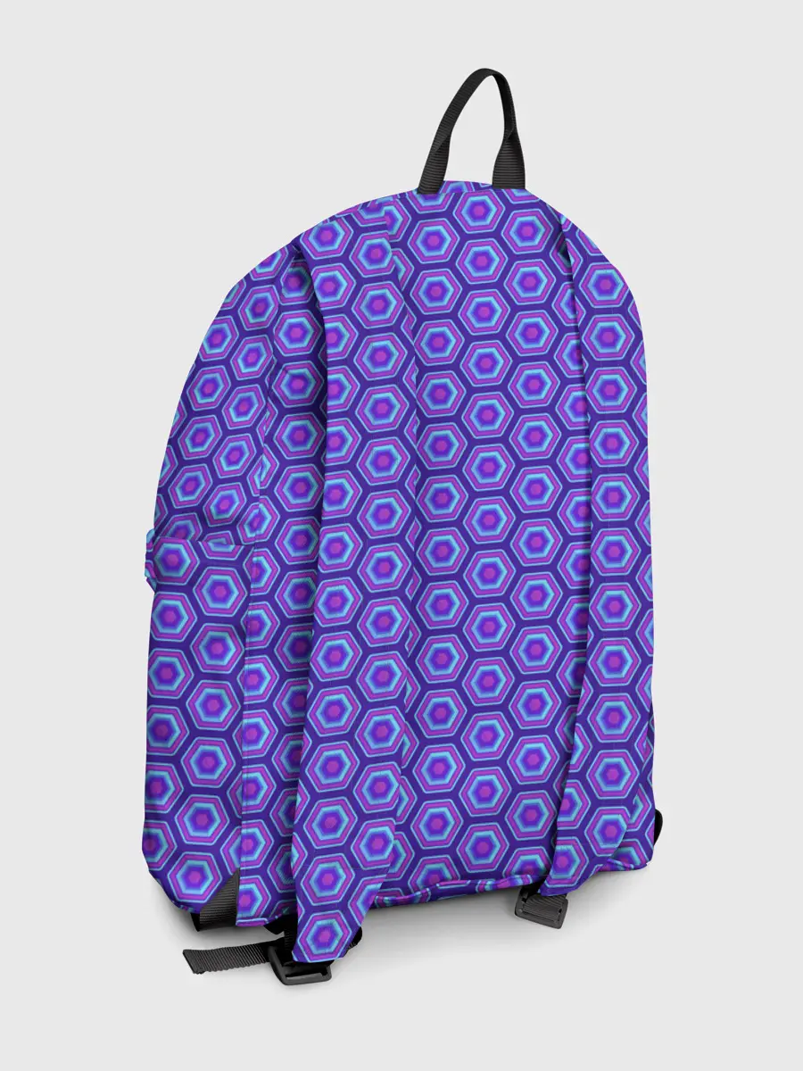 Рюкзак джинсовый / Geometric Background