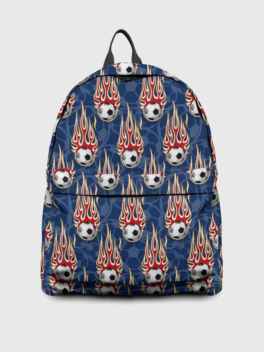 Рюкзак джинсовый / Футбольные Мячи