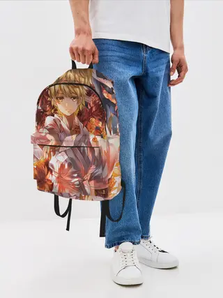 Рюкзак джинсовый / Священный сосуд Секи