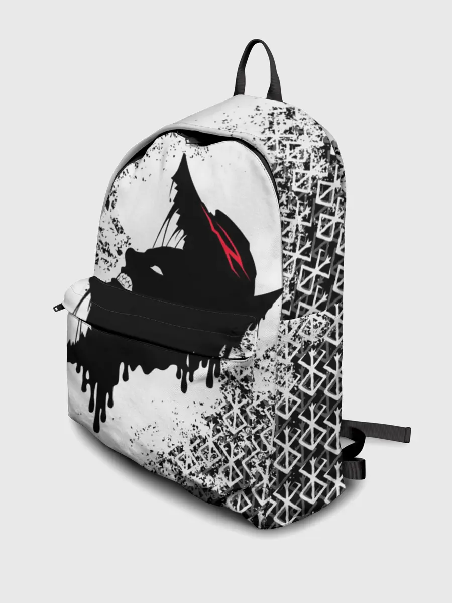 Рюкзак джинсовый / БЕРСЕРК подтеки