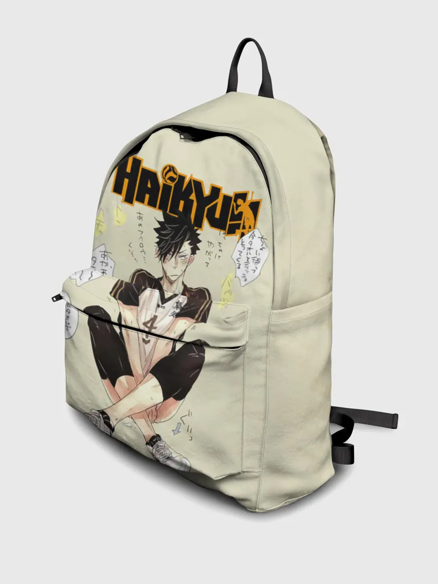 Рюкзак джинсовый / Куроо Тецуро | Старшая Некома