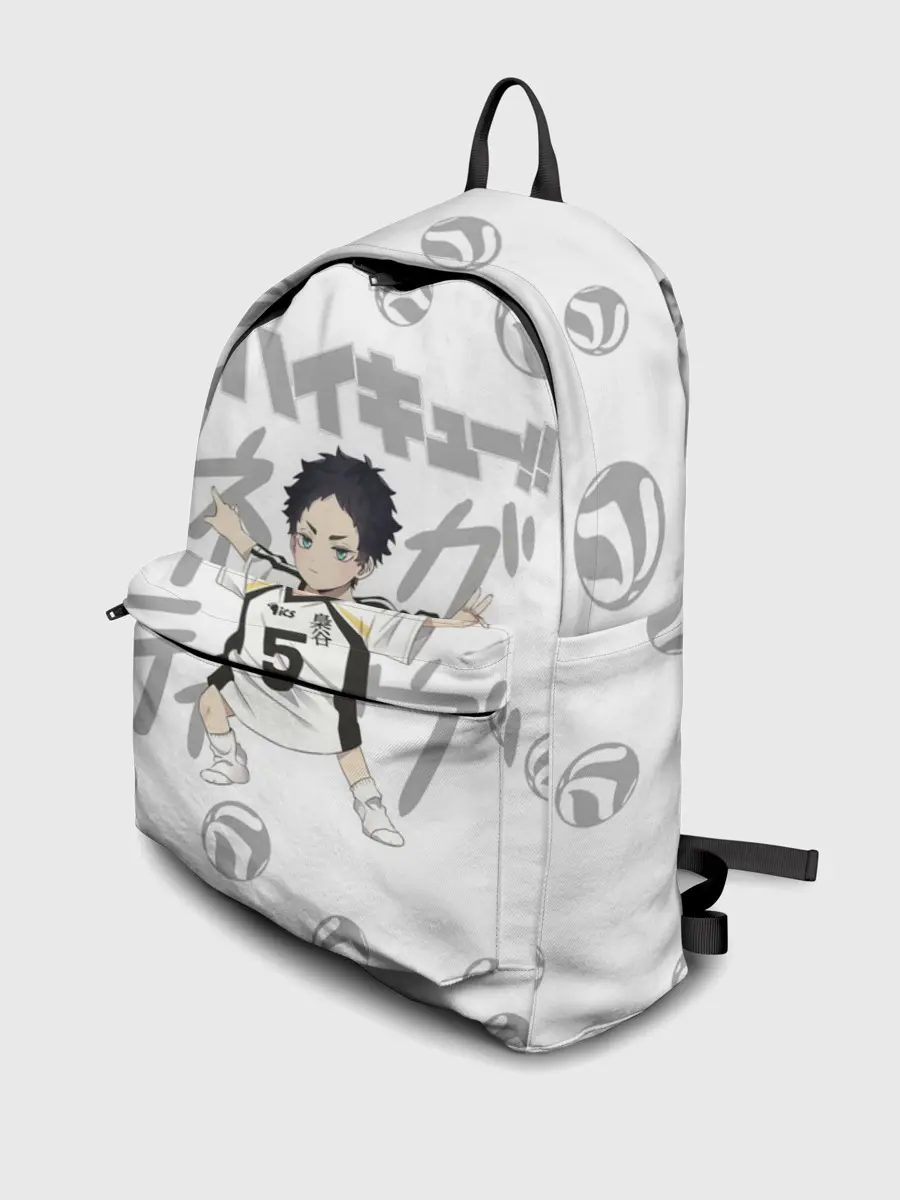 Рюкзак джинсовый / Кейджи Акааши Академия Фукуродани