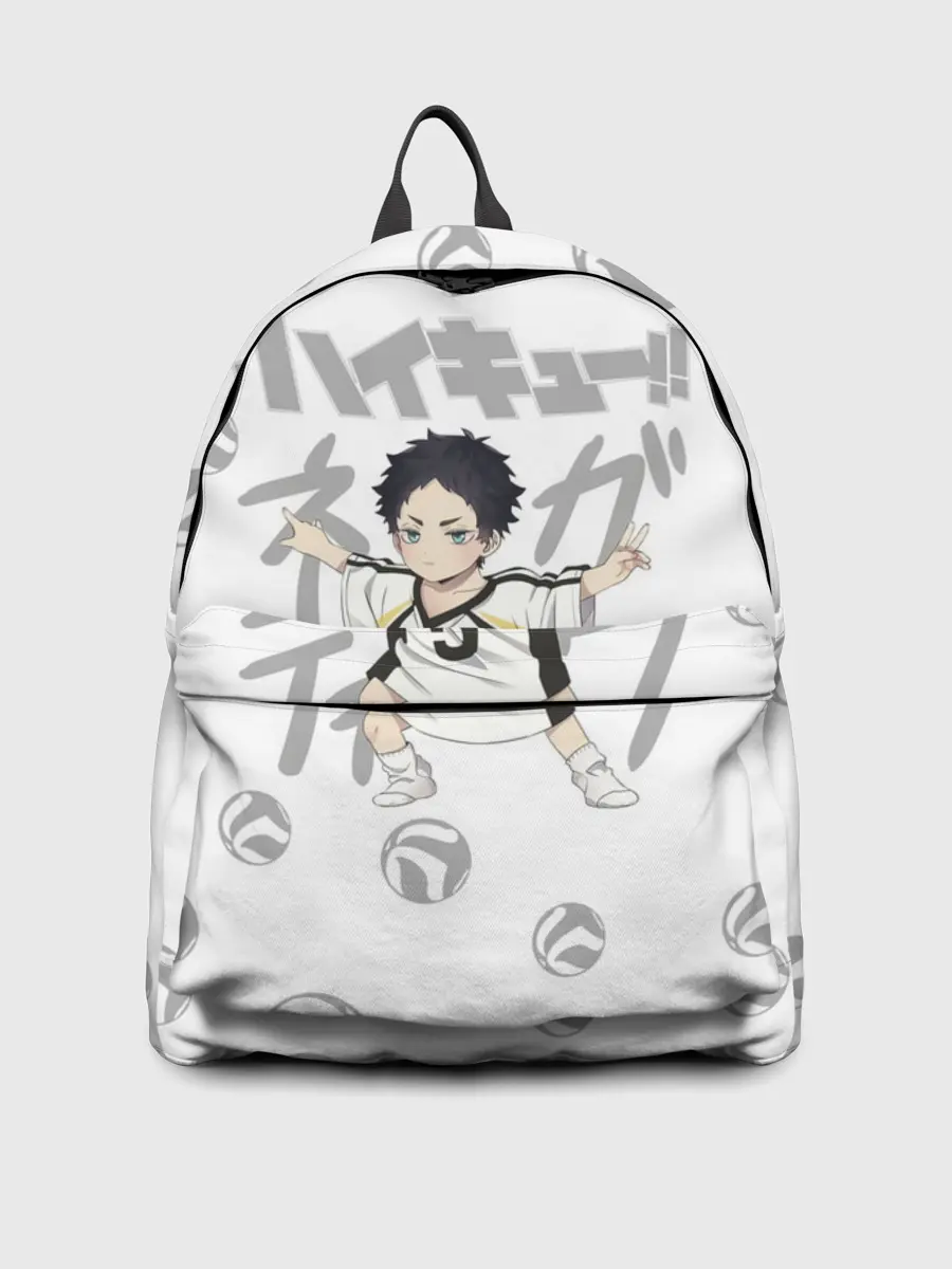 Рюкзак джинсовый / Кейджи Акааши Академия Фукуродани