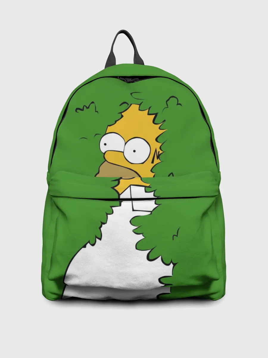 Рюкзак джинсовый / Мем с Гомером