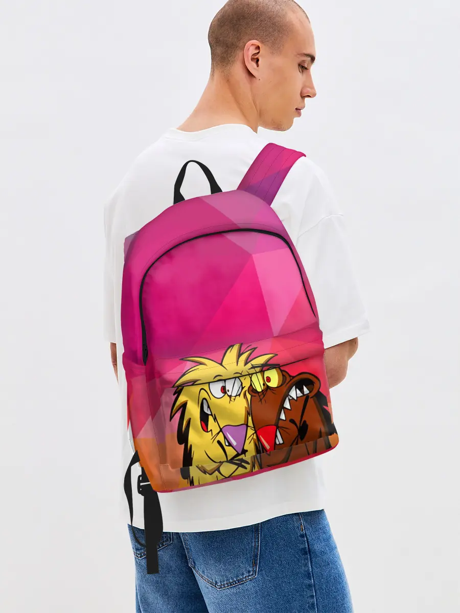 Рюкзак джинсовый / Крутые Бобры!