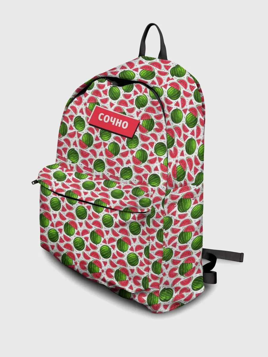 Рюкзак джинсовый / Арбузы