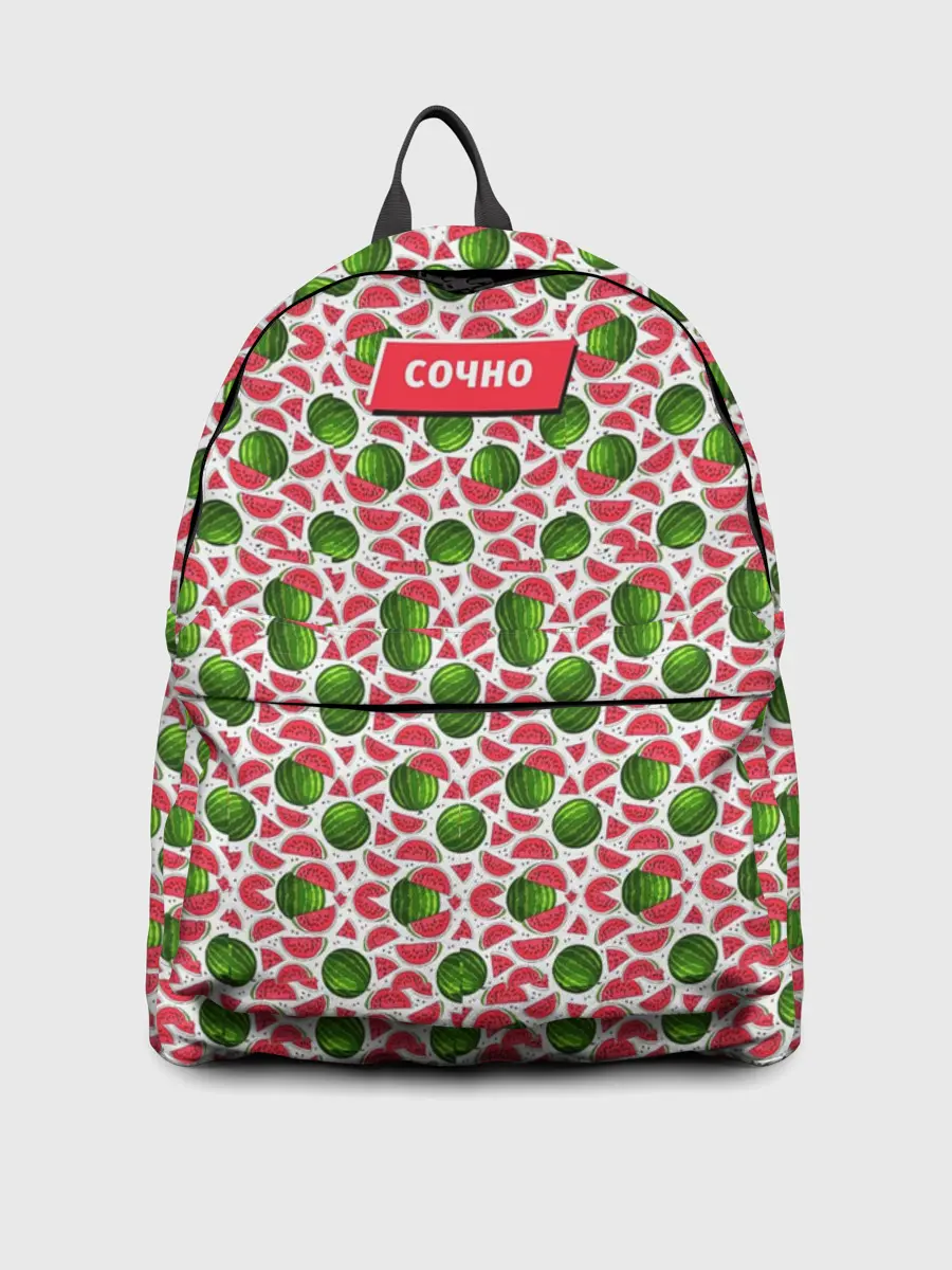 Рюкзак джинсовый / Арбузы