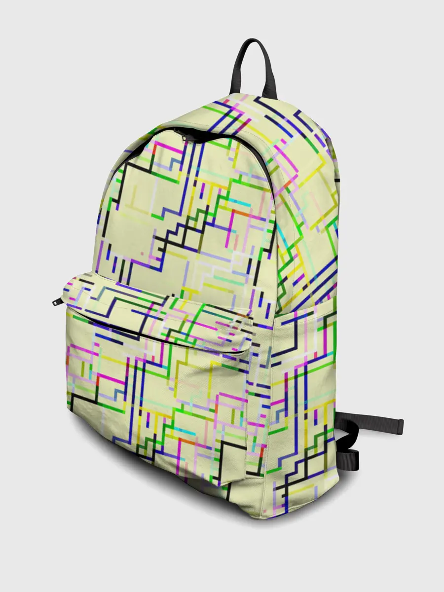 Рюкзак джинсовый / Geometric Color