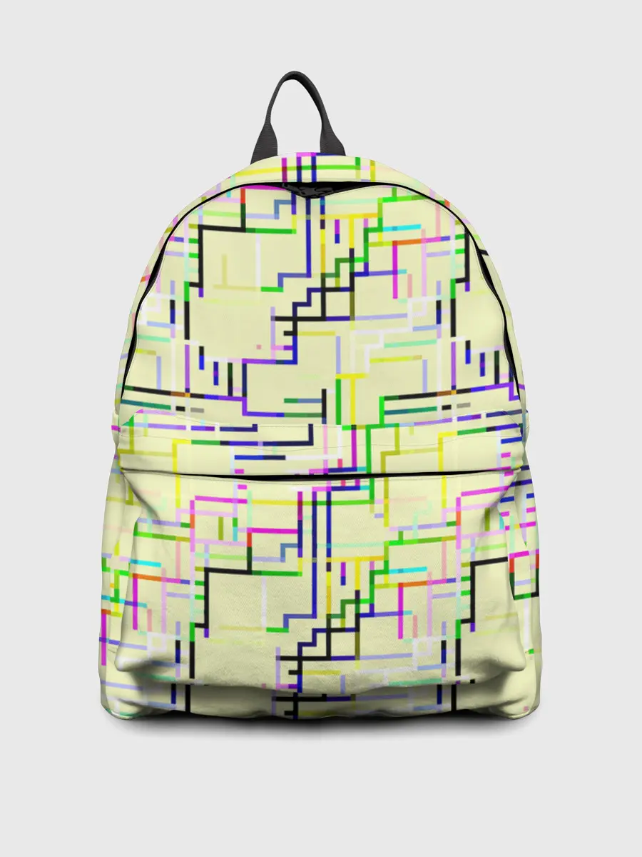 Рюкзак джинсовый / Geometric Color