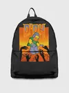 Рюкзак джинсовый / Doom x Simpsons