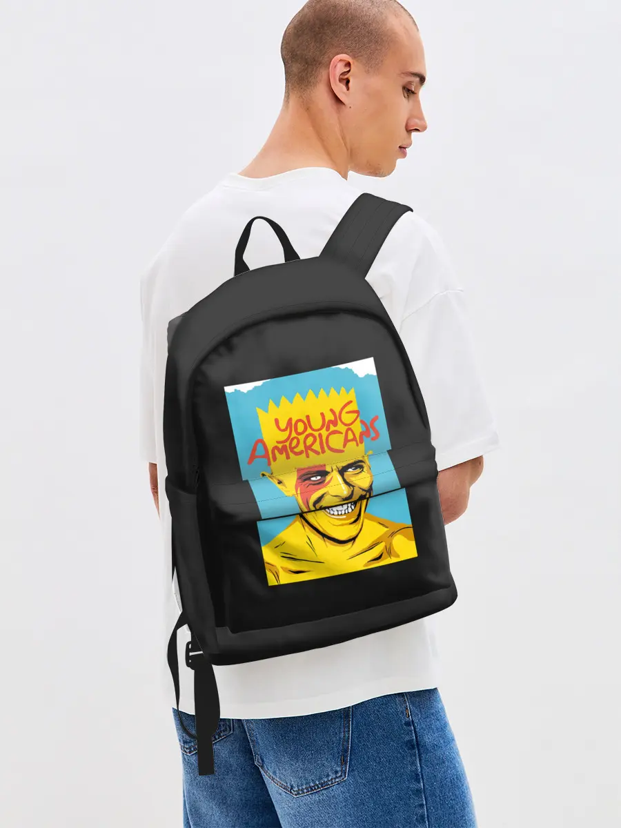 Рюкзак джинсовый / Bart x Bowie