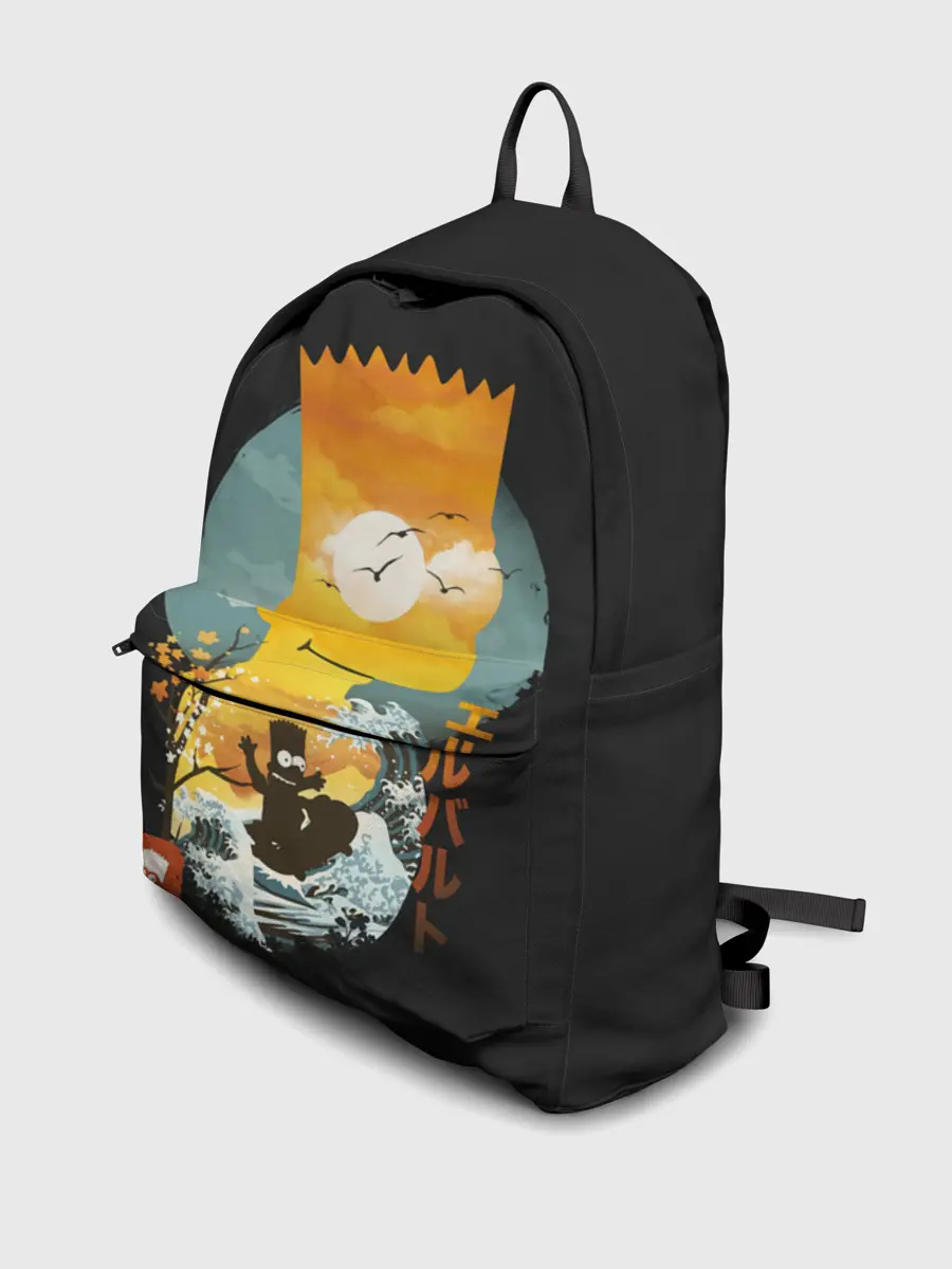 Рюкзак джинсовый / Барт в Азии