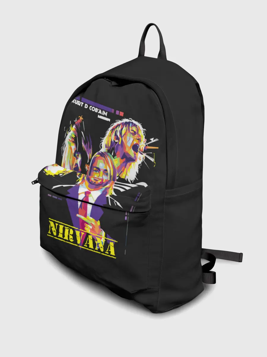 Рюкзак джинсовый / Kurt Cobain