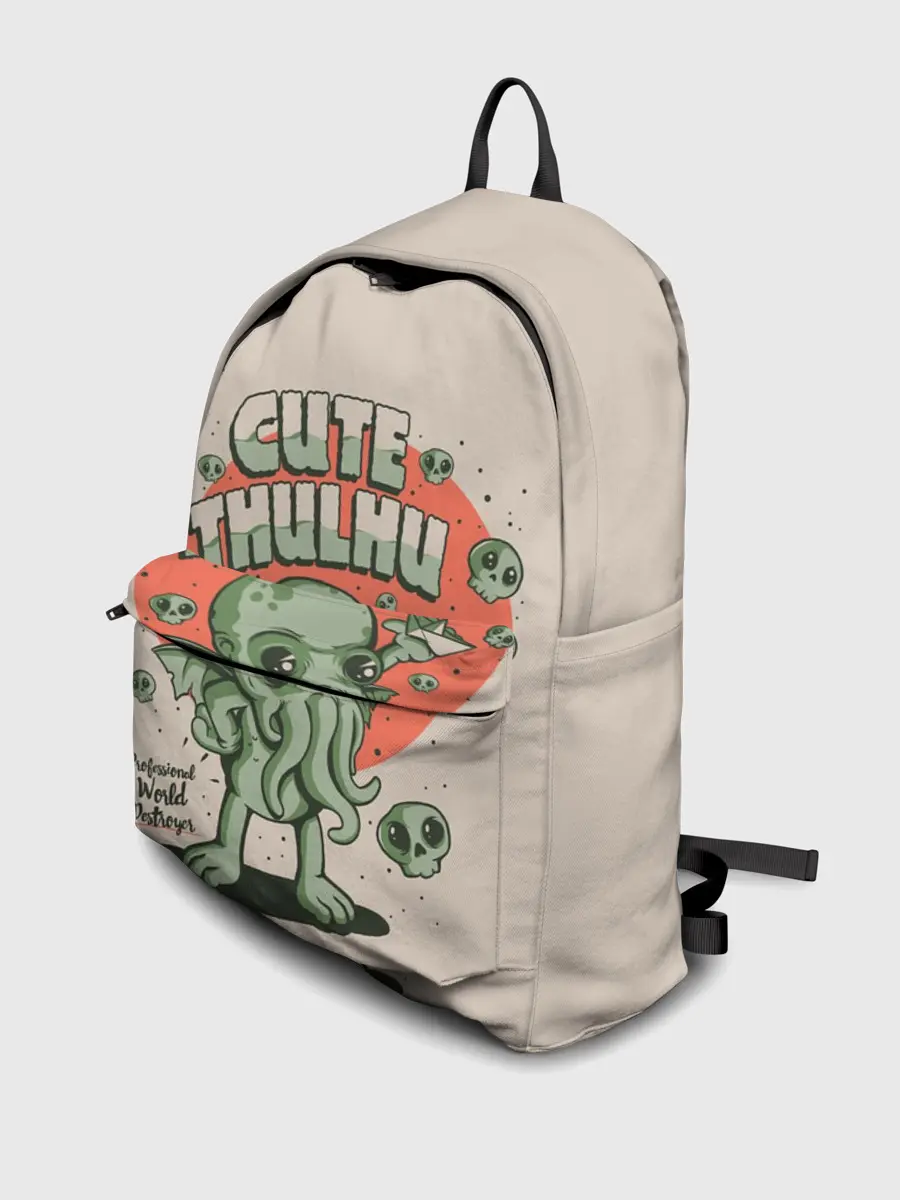 Рюкзак джинсовый / Милый Ктулху