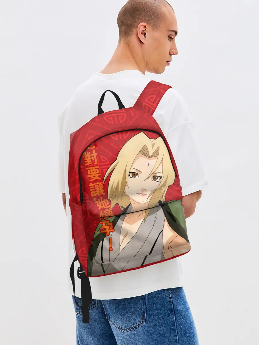 Рюкзак джинсовый / Цунаде