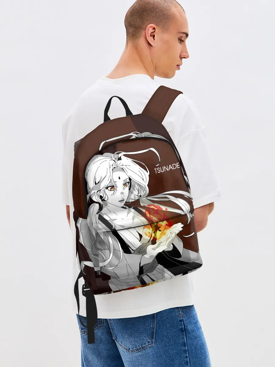 Рюкзак джинсовый / Цунаде