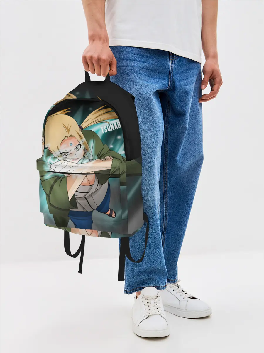 Рюкзак джинсовый / Цунаде