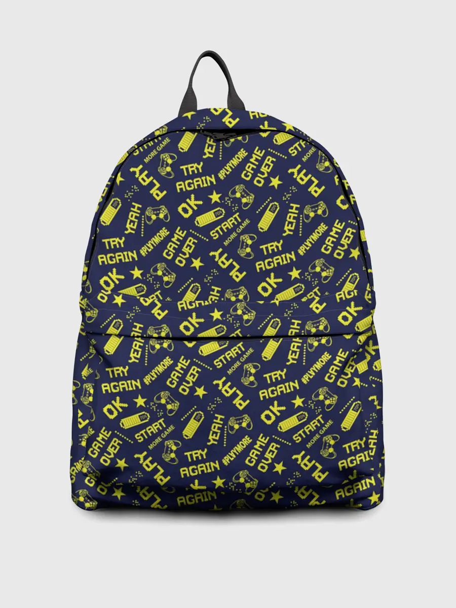 Рюкзак джинсовый / Компьютерные Игры