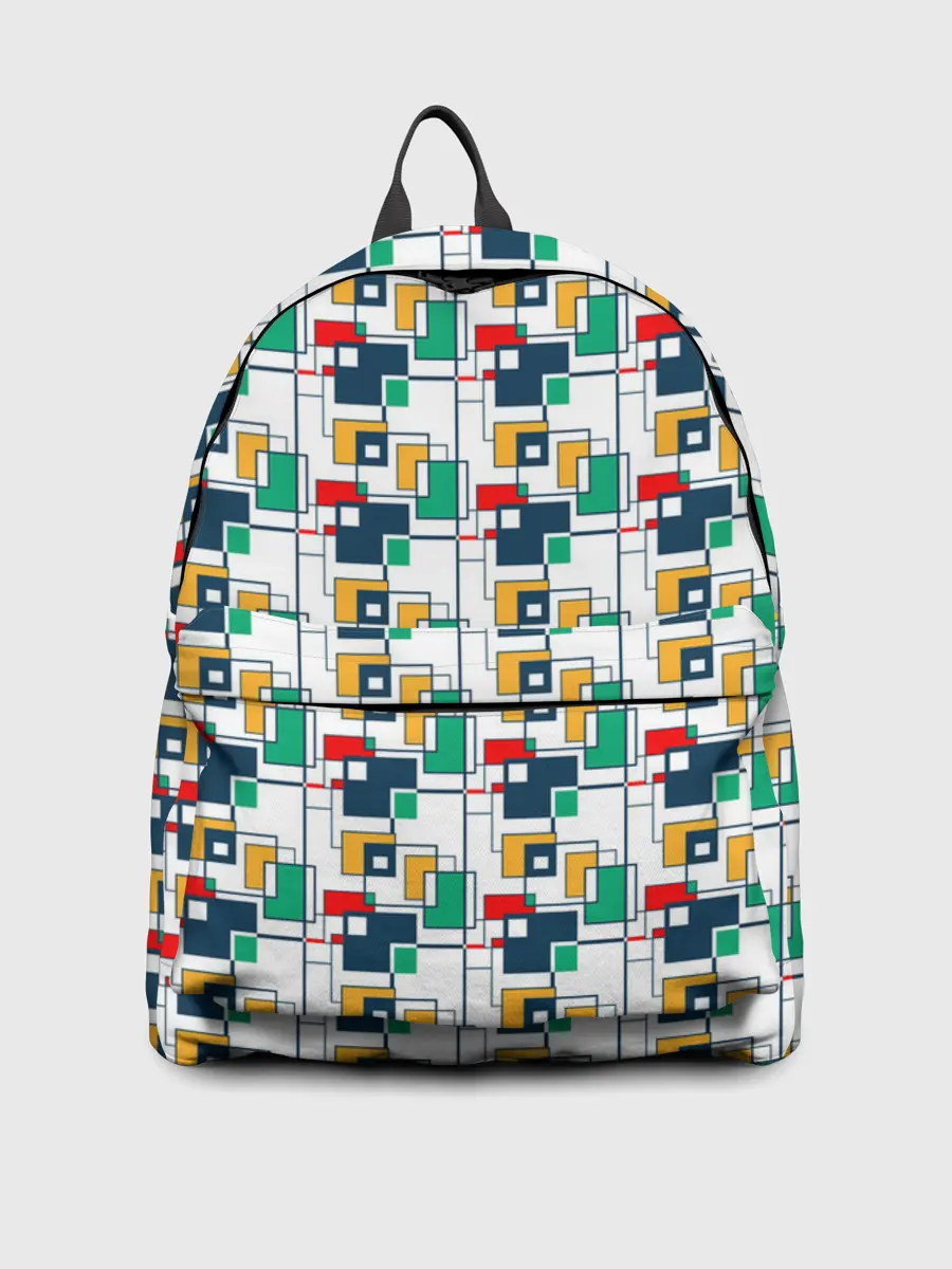 Рюкзак джинсовый / Геометрия