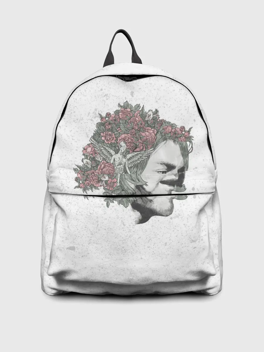 Рюкзак джинсовый / Цветы в волосах