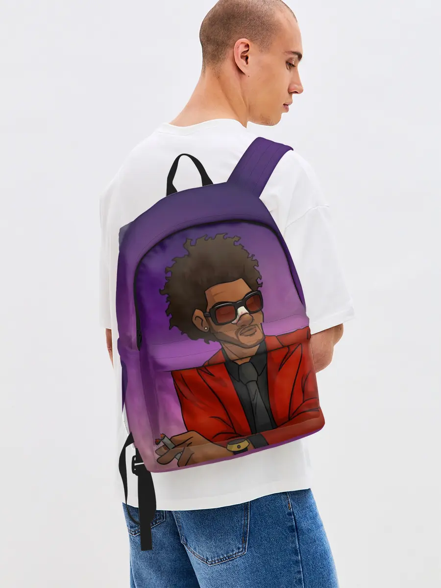 Рюкзак джинсовый / Стильный Уикенд