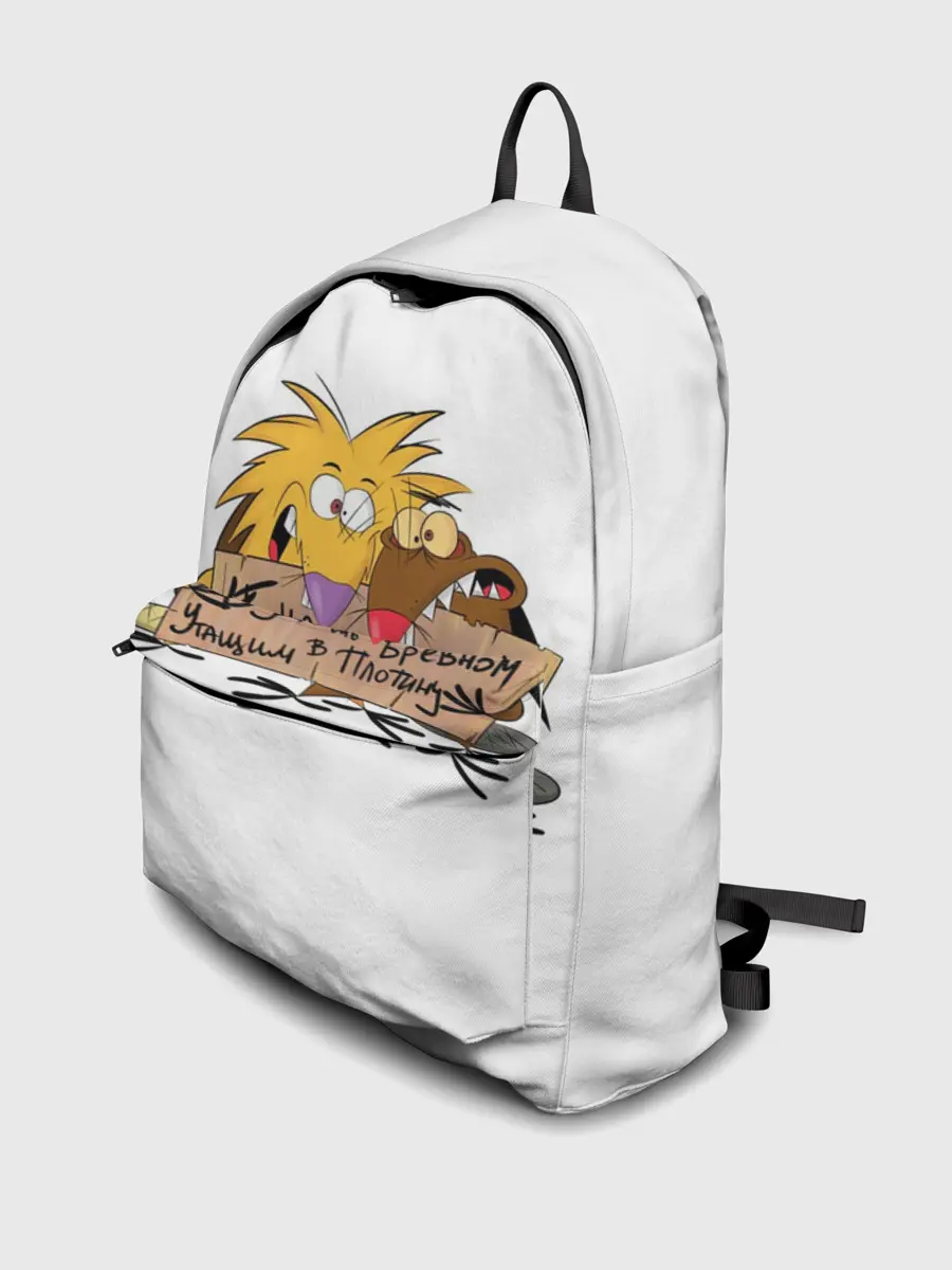 Рюкзак джинсовый / Будешь бревном