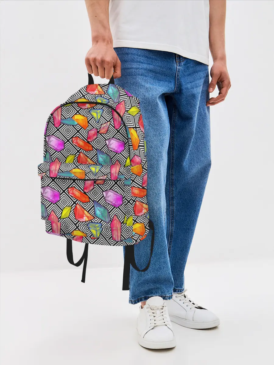 Рюкзак джинсовый / Кристаллы