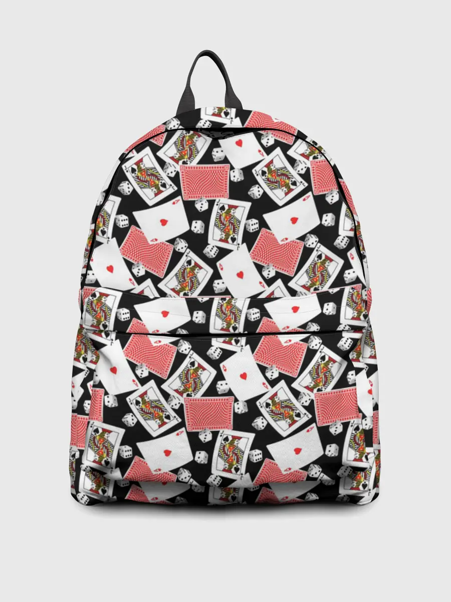 Рюкзак джинсовый / Карты