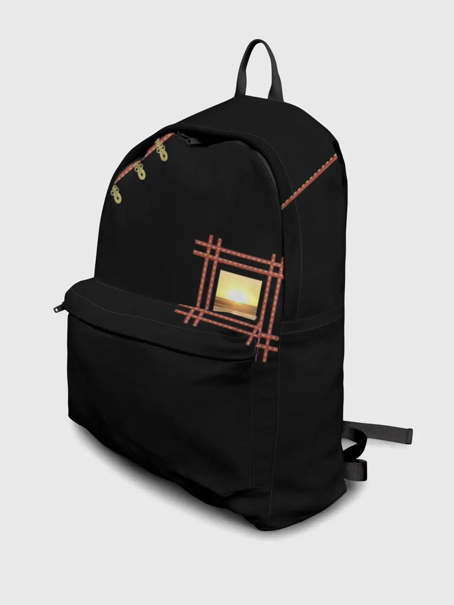 Рюкзак джинсовый / Солнце в сердце