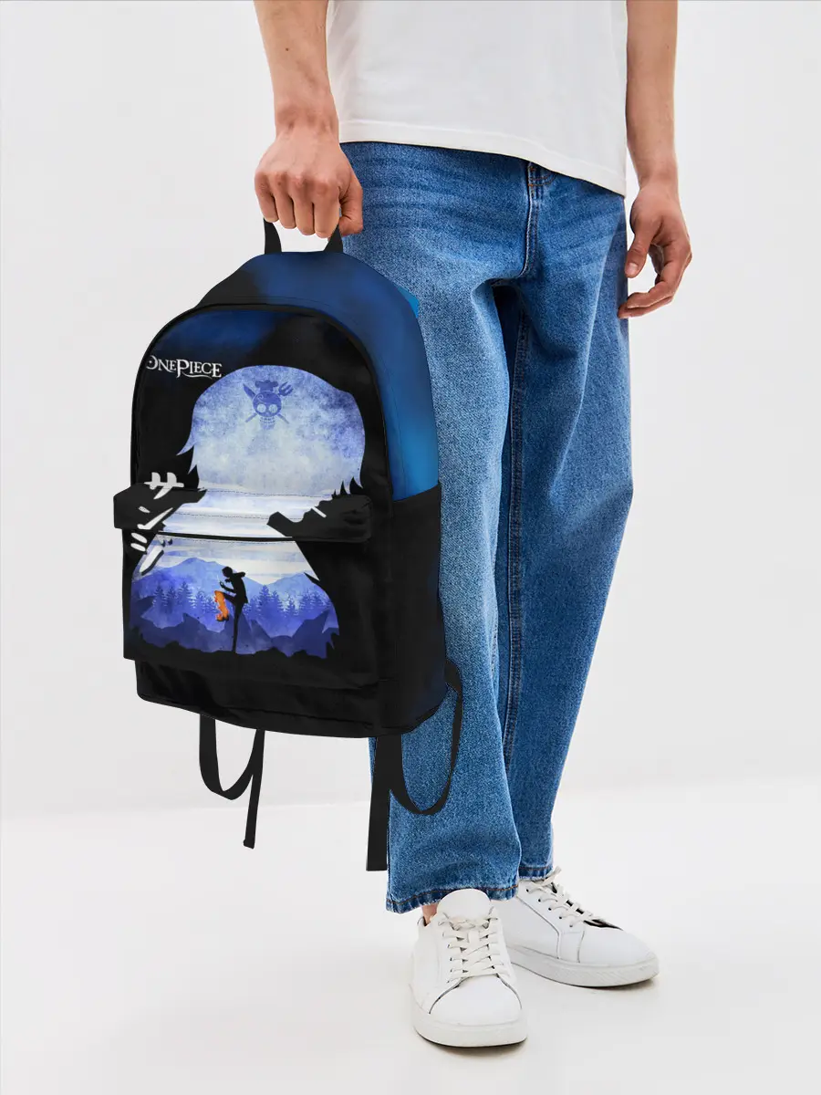 Рюкзак джинсовый / Винсмок Санджи | One Piece