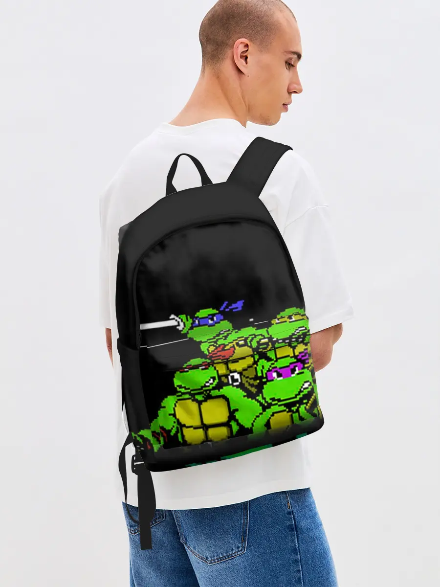 Рюкзак джинсовый / Черепашки Manhatten Project