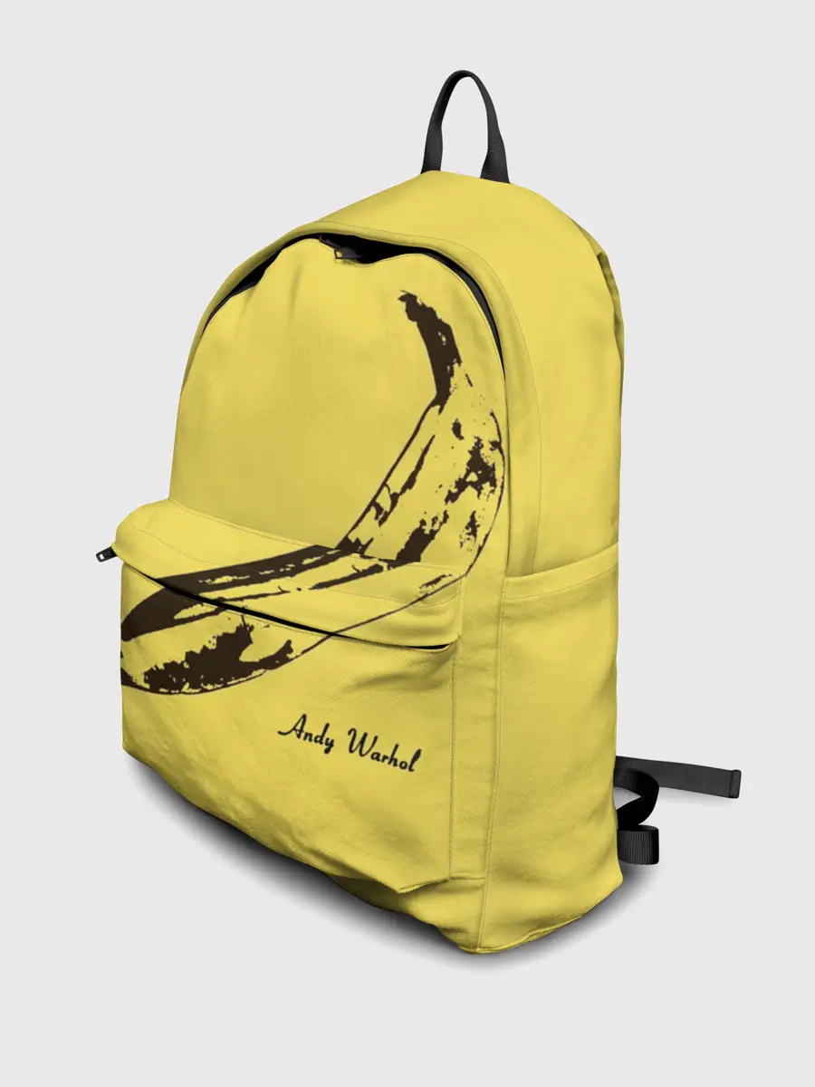 Рюкзак джинсовый / Энди Уорхол - Банан