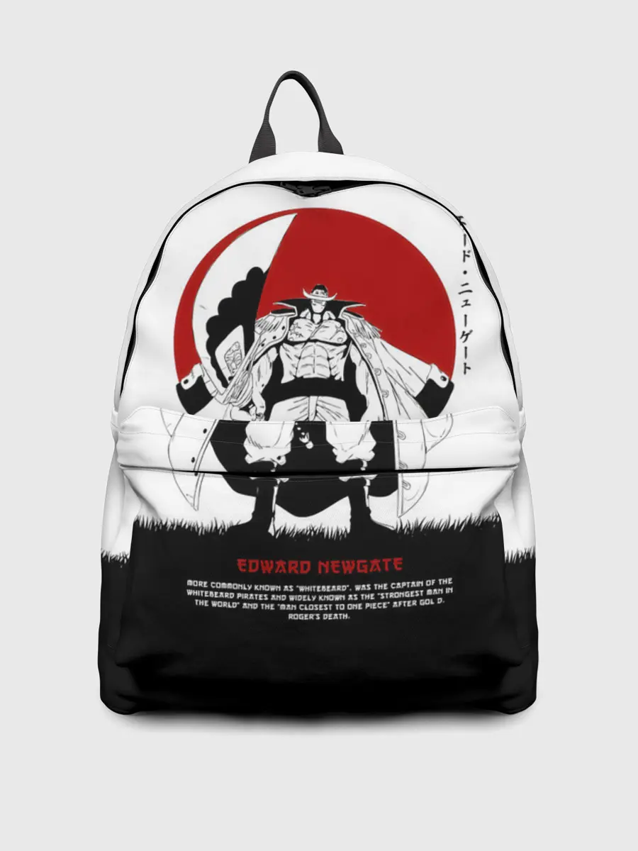Рюкзак джинсовый / Эдвард Ньюгейт | One Piece. Большой куш