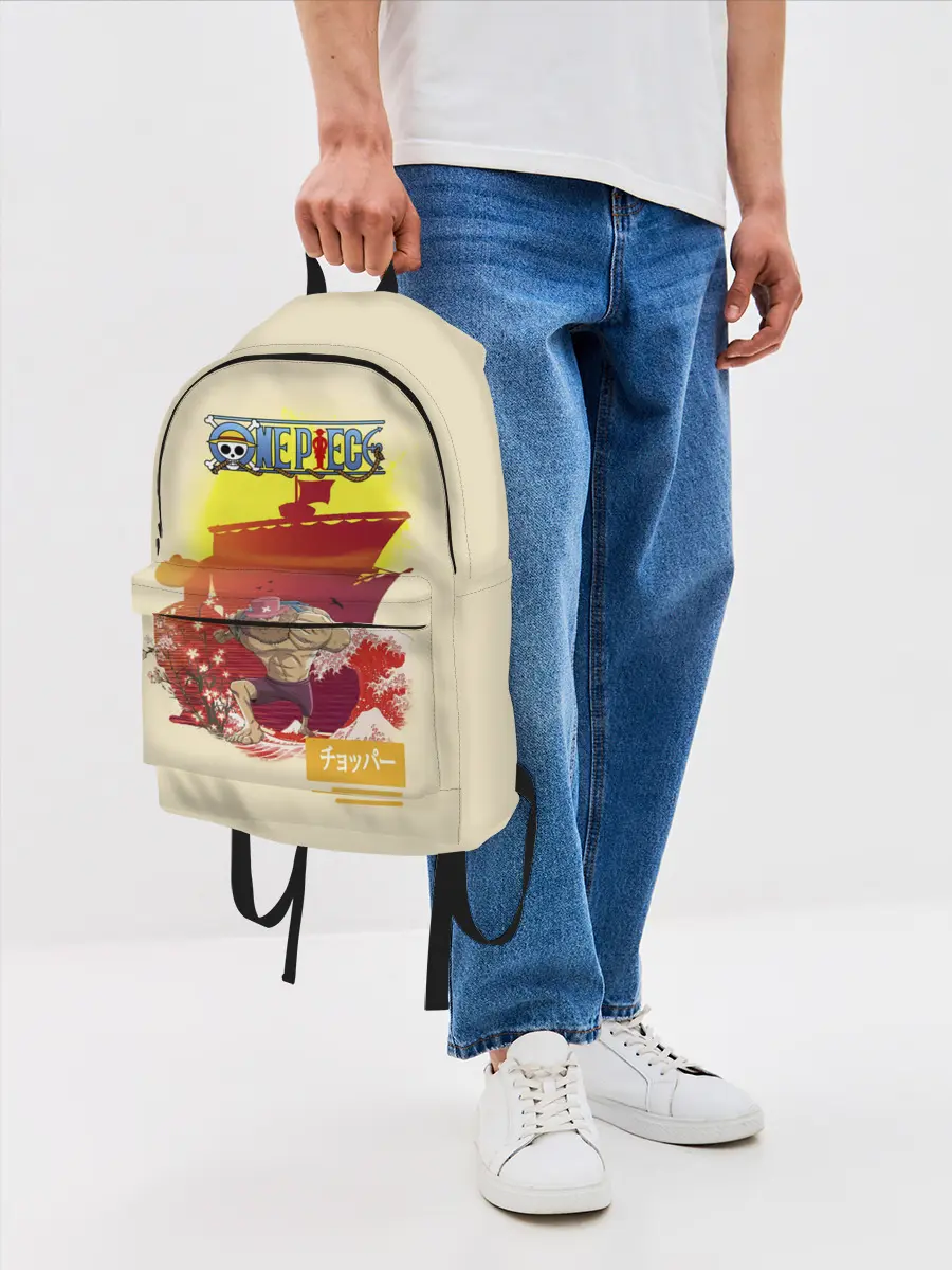 Рюкзак джинсовый / Тони Тони Чоппер | One Piece