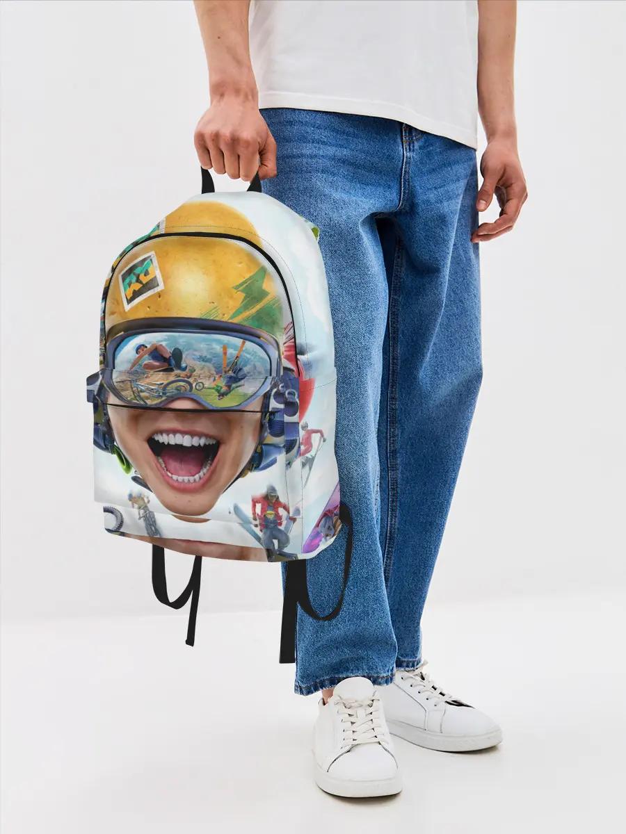 Рюкзак джинсовый / Riders Republic