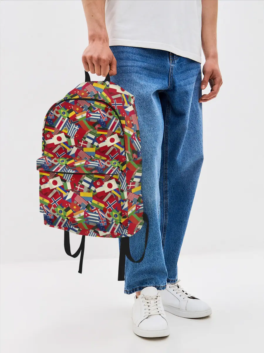 Рюкзак джинсовый / Страны Мира