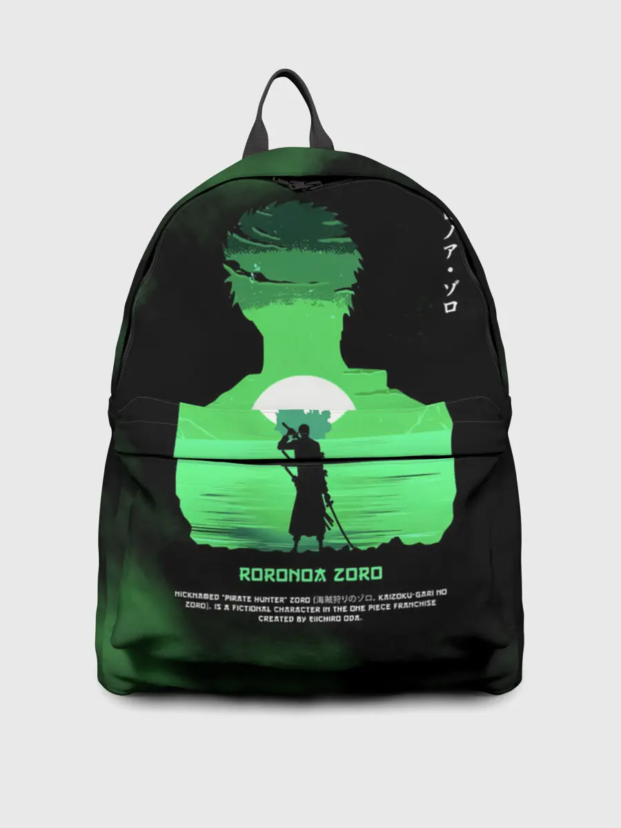 Рюкзак джинсовый / Ророноа Зоро | One Piece