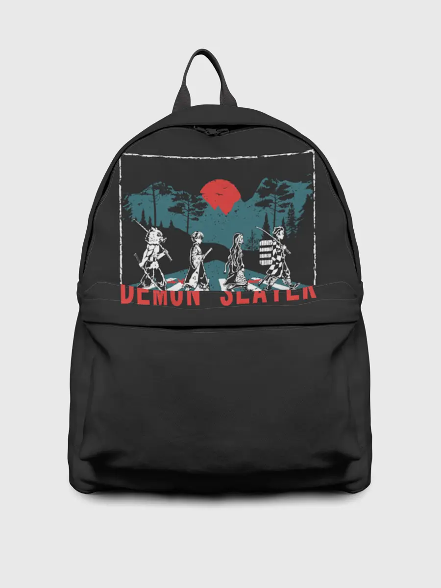 Рюкзак джинсовый / Demon slayer