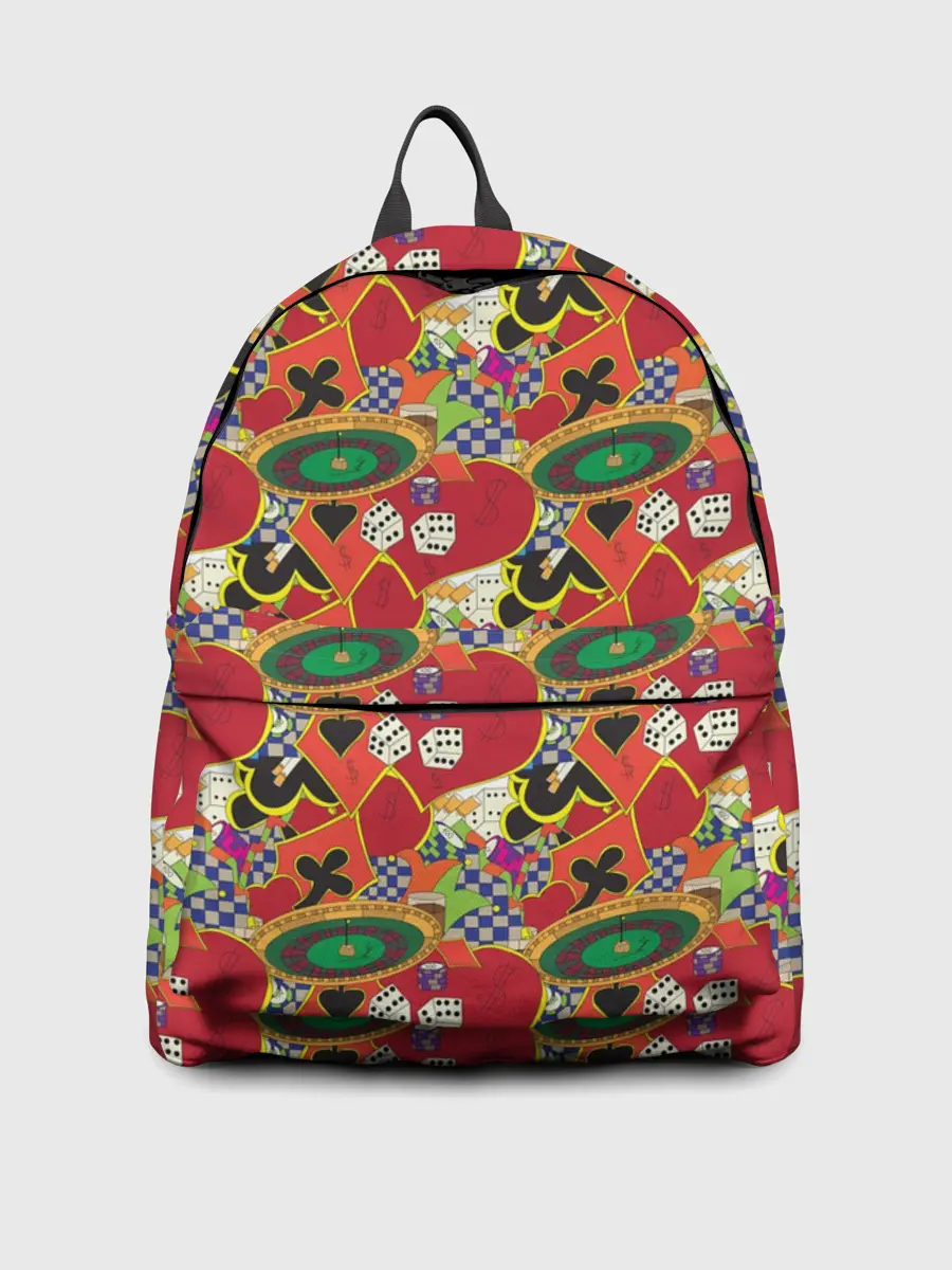 Рюкзак джинсовый / Казино