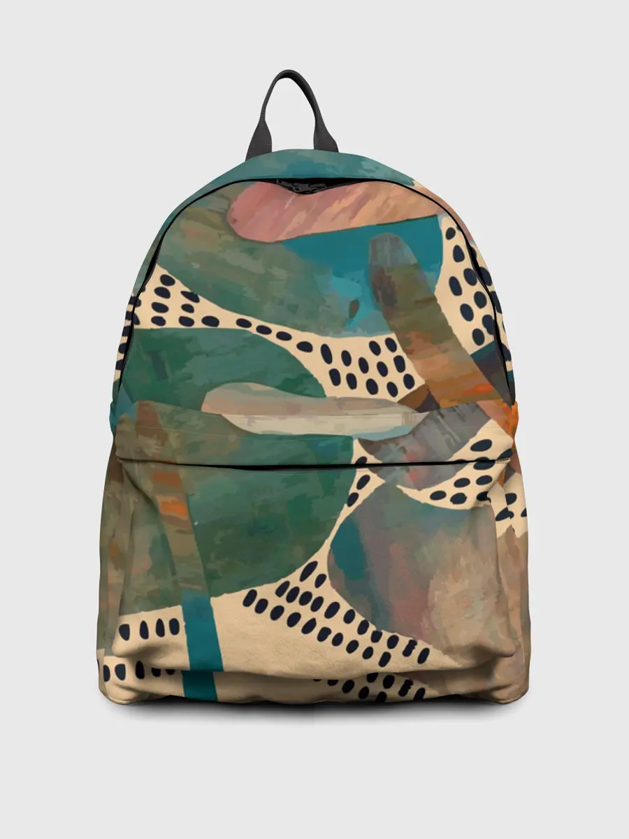 Рюкзак джинсовый / Birches and fields