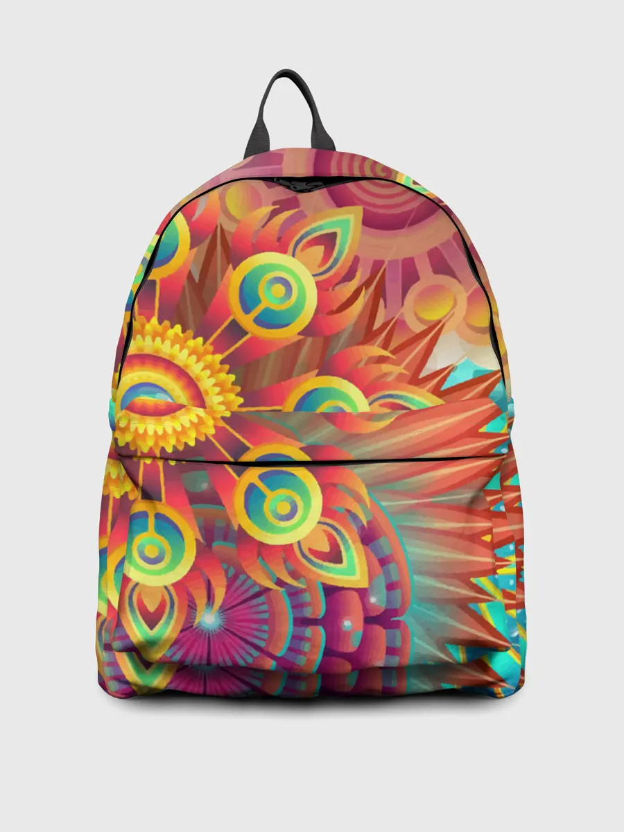 Рюкзак джинсовый / Тропики