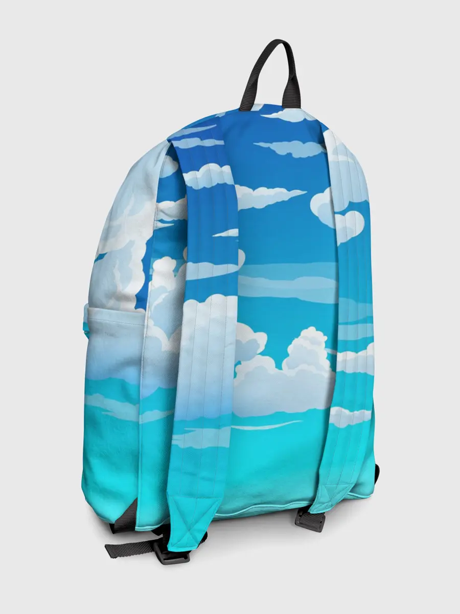 Рюкзак джинсовый / Семья это мир и любовь