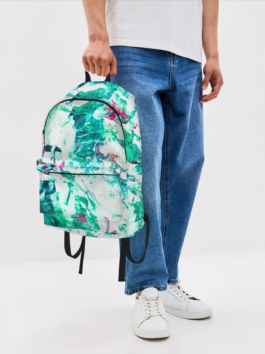 Рюкзак джинсовый / Берюза Морской